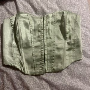 Pacsun strapless corset top